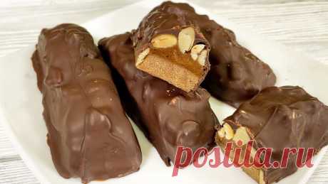 Schmackhafter als Snickers! Ohne Zucker! Ein gesundes Dessert in 10 Minuten! Schmackhafter als Snickers! Ohne Zucker! Ein gesundes Dessert in 10 Minuten Ihrer Arbeit! Vorbereitet und Sie können sofort essen! Wie man ein Dessert für Te...