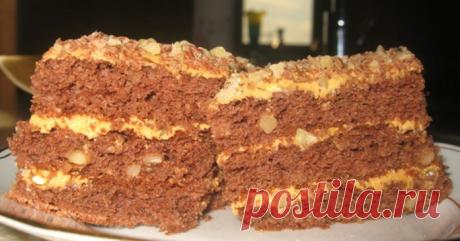 Торт «Золотий ключик»: рецепт дуже простий | Смачні рецепти домашніх страв