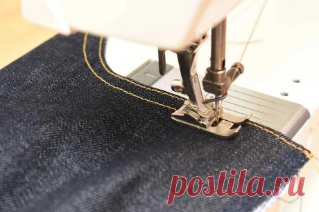 Как сделать идеальную отстрочку на джинсах: 7 хитростей и советов