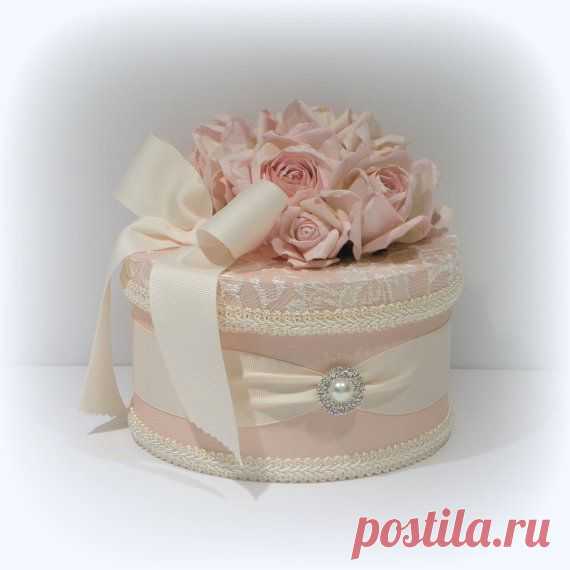 Shabby Chic Decor, Shabby Chic Box, Wedding Card Box, Decorated Box, Trinket…