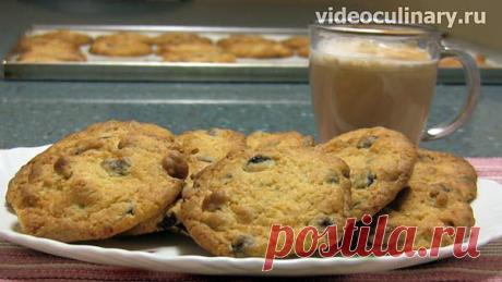 Печенье Шоколадные чипсы - Видеокулинария.рф - видео-рецепты Бабушки Эммы
