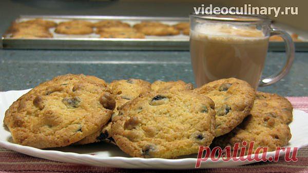 Печенье Шоколадные чипсы - Видеокулинария.рф - видео-рецепты Бабушки Эммы