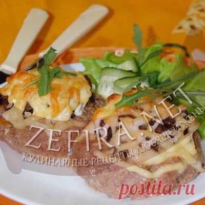 Гнезда с фаршем в духовке — рецепт с грибами и сыром — Кулинарные рецепты любящей жены