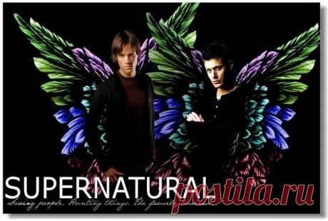 Купить сверхъестественное, supernatural - постер, афиша №18 по низкой цене