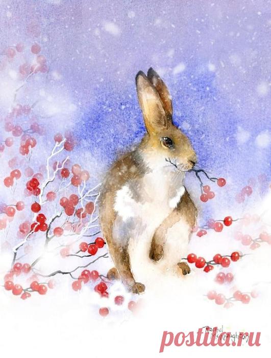 Нежные и трогательные акварели Rachel McNaughton