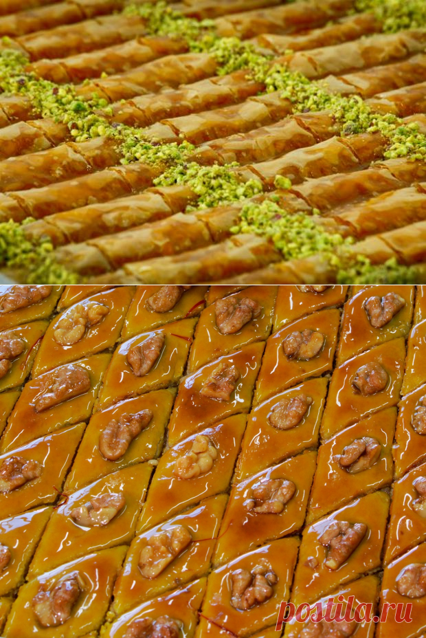 Если вы пробовали настоящую пахлаву, эти 3 рецепта — просто подарок!