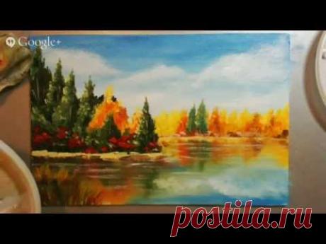 Мастер-класс по живописи маслом для новичков