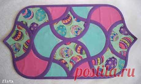 Dublirin-Шьем сами-Салфетка &quot;Пасхальная&quot;