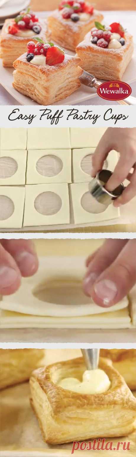 Vanilla Cream Puff Pastry | Wewalka