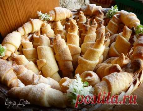 Вкууууусные до безобразия рогалики по-домашнему - маленькие, аккуратные, восхитительные