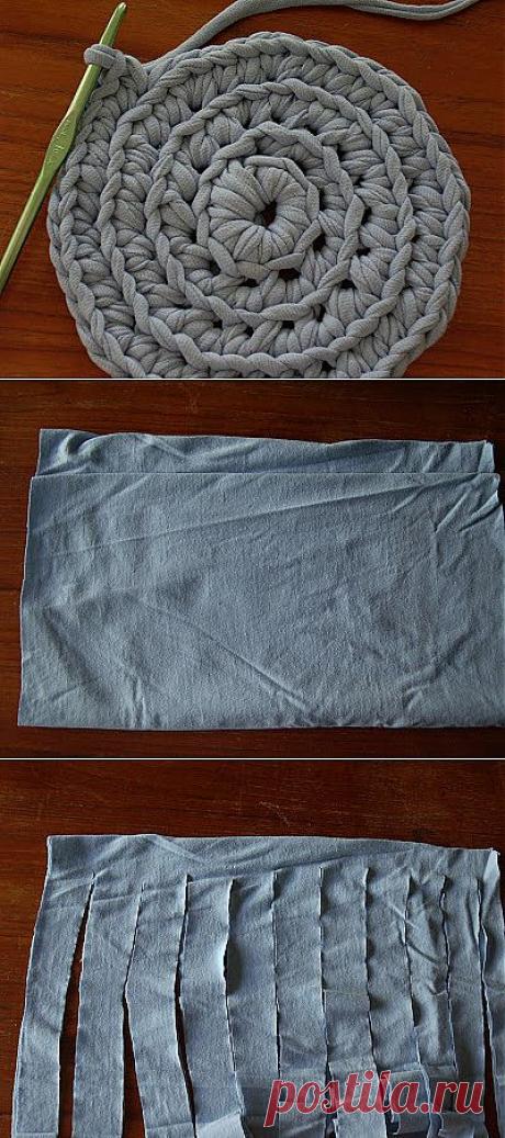 Наиболее легкий способ сделать пряжу из трикотажа.