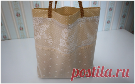 Сшила из остатков тюля потрясающую сумку на лето - делюсь мастер-классом!
