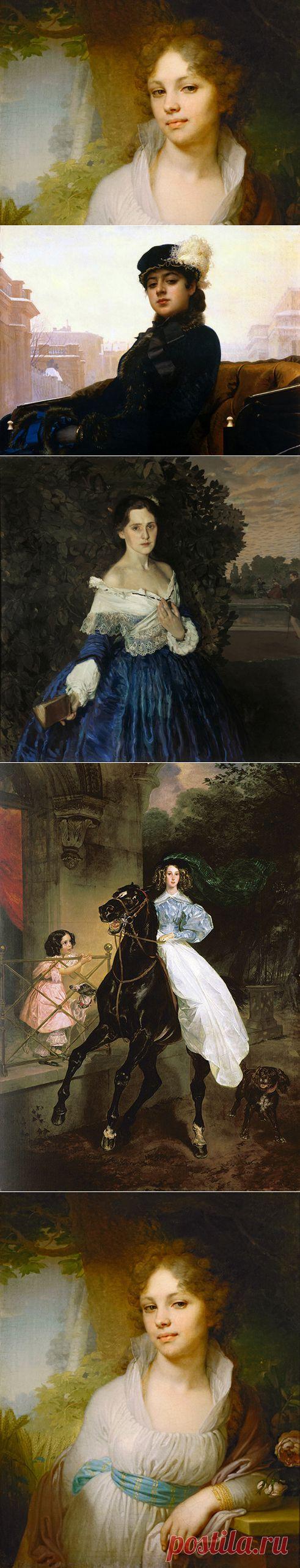 10 прекрасных женских портретов к 8 марта