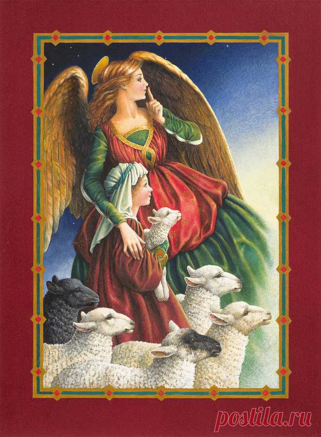 Guardian Angel by Lynn Bywaters Guardian Angel Painting by Lynn Bywaters