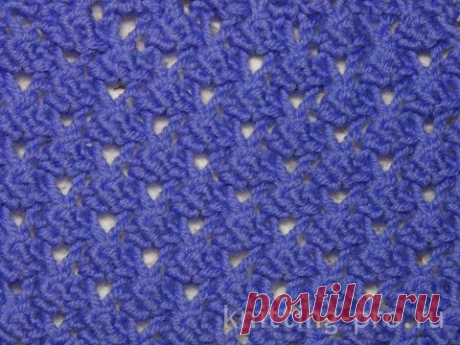 Узор &quot;Малинка&quot; - knitting-pro.ru - От азов к мастерству