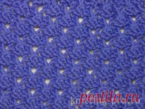 Узор "Малинка" - knitting-pro.ru - От азов к мастерству