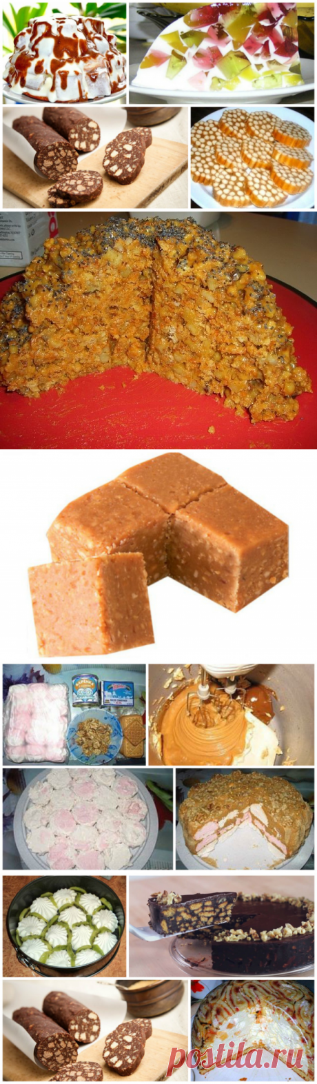 Готовим вкуснейшие сладости без выпечки