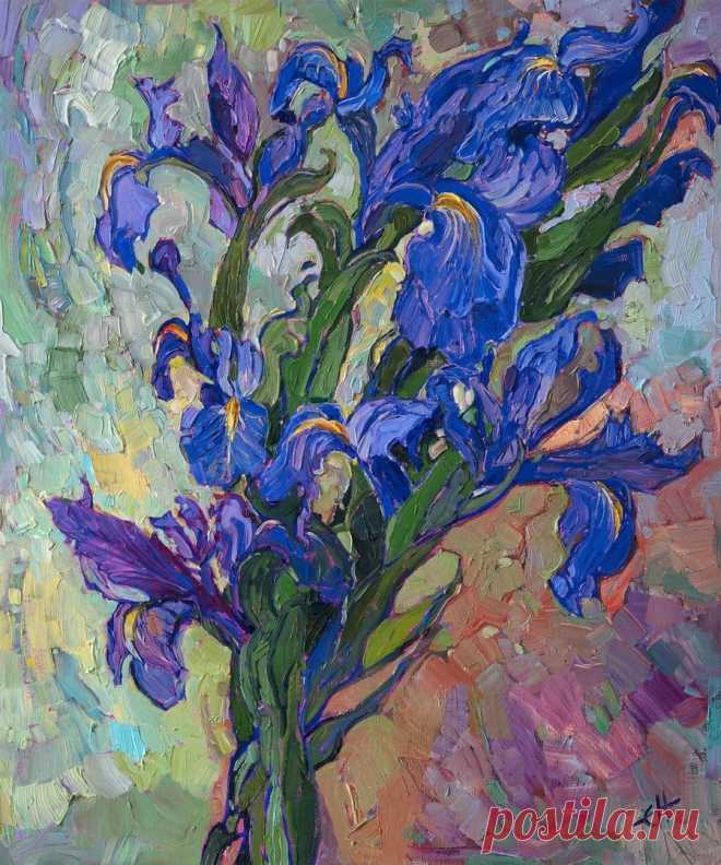 Современная художница Эрин Хэнсон (Erin Hanson, р. 1981)
