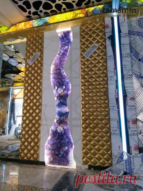 Золотые стеновые модели на заказ для Торгового центра