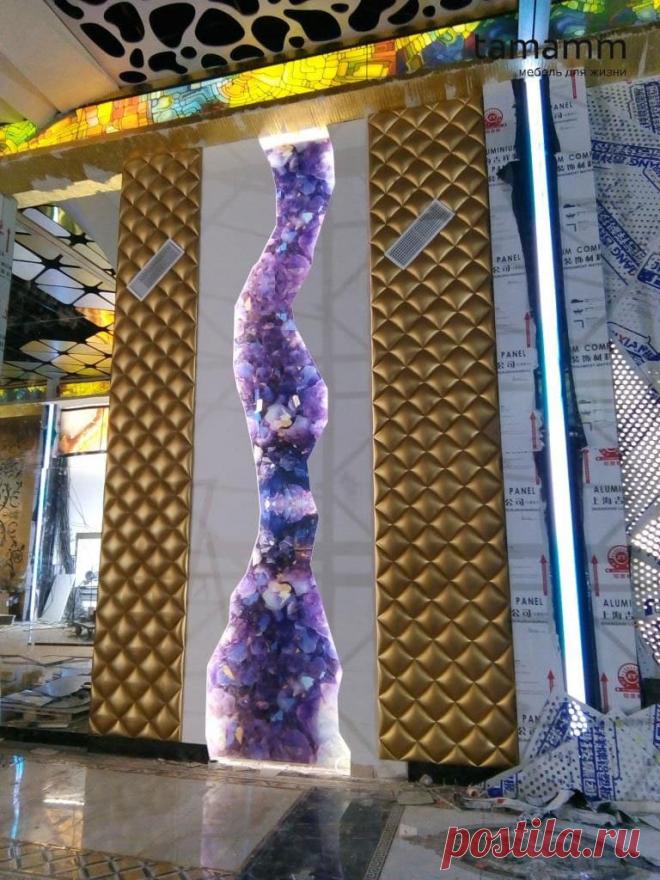 Золотые стеновые модели на заказ для Торгового центра