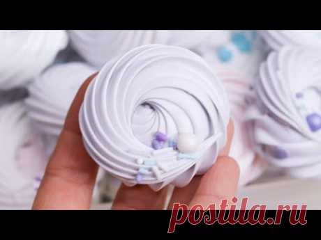 СЕКРЕТ ИДЕАЛЬНОГО БЕЗЕ без ТРЕЩИН💜 PERFECT  MERINGUE COOKIE