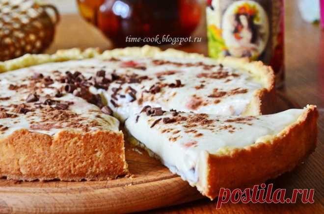Мастерская на кухне: Песочный корж, темный шоколад и легкие творожные облака!