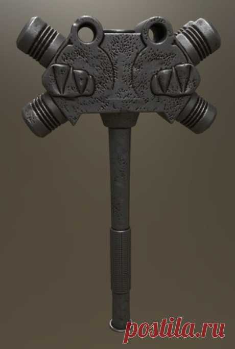 3D Printed Thor Ragnarok Hulk's Hammer by killonious | Pinshape