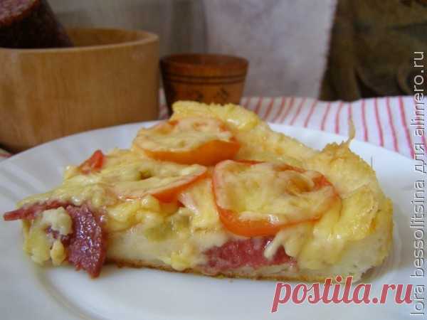 ПИЦЦА КАРТОФЕЛЬНАЯ В МУЛЬТИВАРКЕ