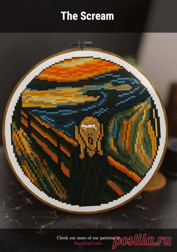 Harp Seal Crafts - The Scream - Edvard Munch  Edited by Duckeyd at 2024-10-10 23:38