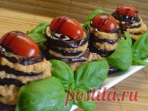 Закуска из баклажанов и тунца. Рецепт c фото, мы подскажем, как приготовить!