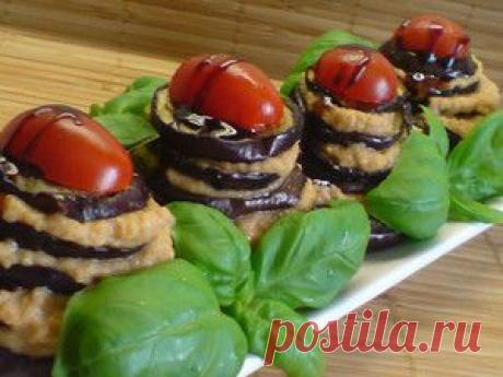 Закуска из баклажанов и тунца. Рецепт c фото, мы подскажем, как приготовить!