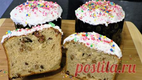 Творожные Куличи. Долго Не Черствеющие Сдобные Влажные Мягкие КУЛИЧИ.