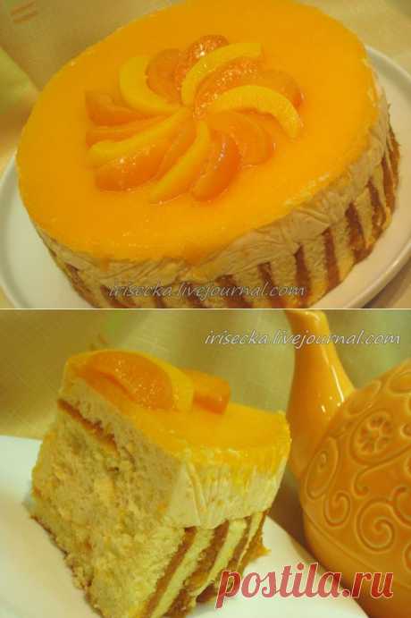 Irišečka - кулинарный блокнот - Абрикосовый торт-суфле