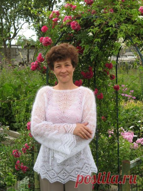 Ажурная рубаха | Сделай сам!