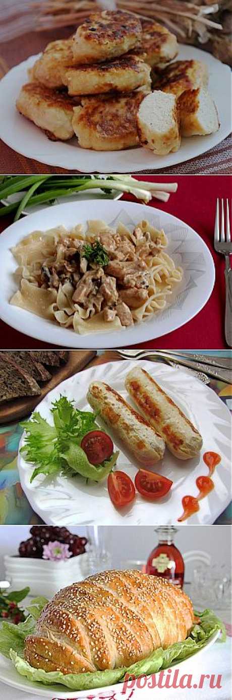 Вкусные рецепты блюд из мяса домашней и дикой птицы: курицы, индейки, утки, гуся.