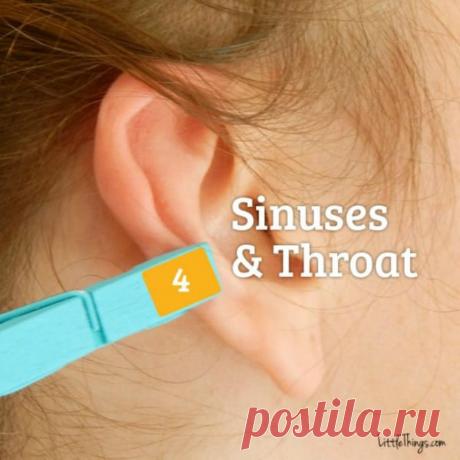 Зачем она прицепила прищепку на ухо