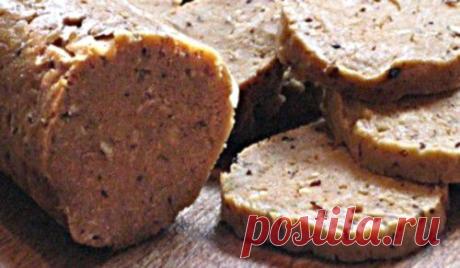Колбаска домашняя с семечками и клюквой / Простые рецепты