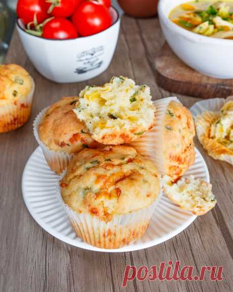 Несладкие маффины с сыром и зеленым луком на Вкусном Блоге Несладкие маффины с сыром и зеленым луком - вкусные проверенные рецепты, подбор рецептов по продуктам, консультации шеф-повара, пошаговые фото, списки покупок на VkusnyBlog.Com