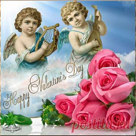 Музыкальные флеш открытки &quot;Happy Valentine's Day&quot; - Поздравления с Днём Валентина.