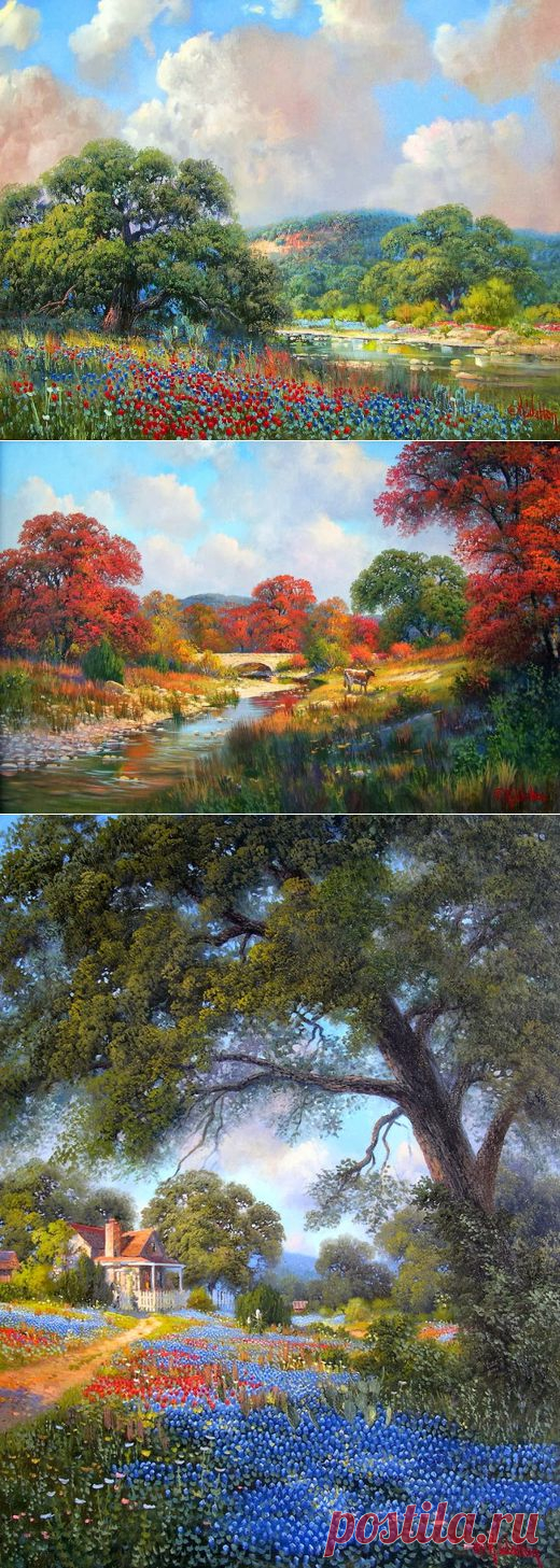 РАЗНОЦВЕТЬЕ. ХУДОЖНИК KAY WALTON