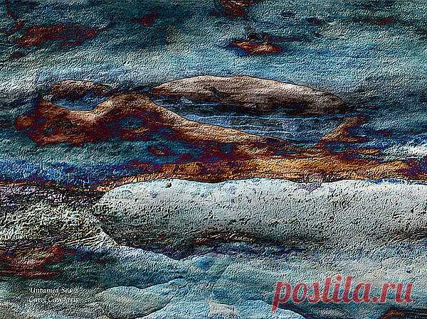 Untamed Sea 2 Mixed Media by Carol Cavalaris - Untamed Sea 2 Fine Art Prints and Posters for Sale