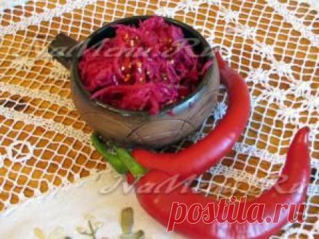 Капуста, маринованная по-грузински