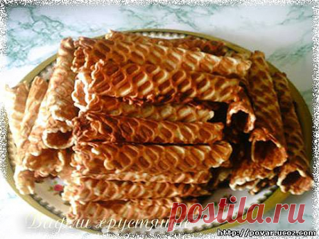 Вафли хрустящие - Готовим сами