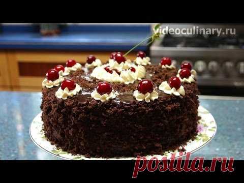 Торт Пьяная вишня - Рецепт Бабушки Эммы