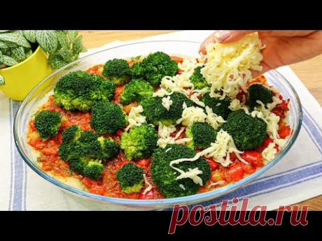 Я никогда не ела брокколи с цветной капустой так вкусно! НЕТ ЯЙЦ. Рецепт вкусной запеканки