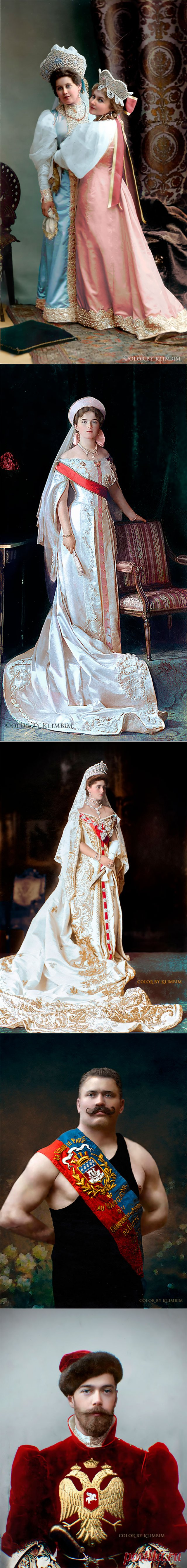 Цветные исторические фотографии из российского прошлого