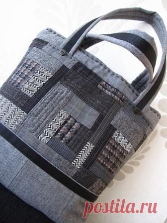 Джинсовые переделки — сумка из джинсов — Делаем руками