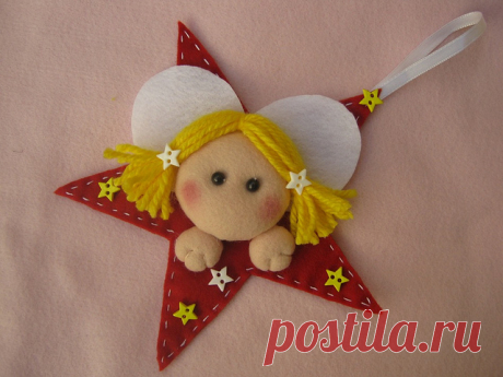 Игрушки своими руками на елку и под елку.