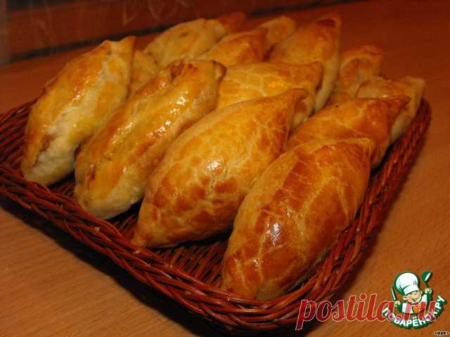 Пирожки с баклажанами - кулинарный рецепт