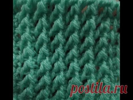 Haekelmuster * TUNESISCHES MUSTER No1 *